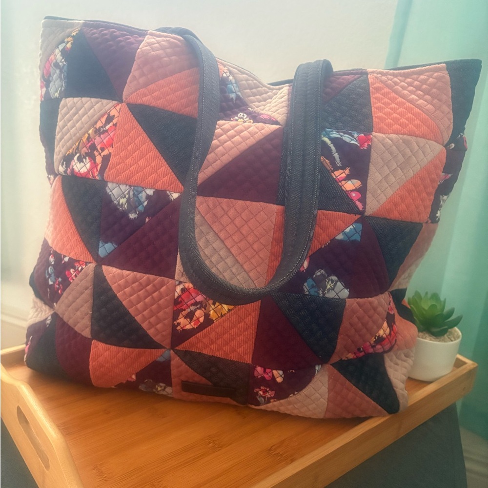 Vera Bradley patchwork tote